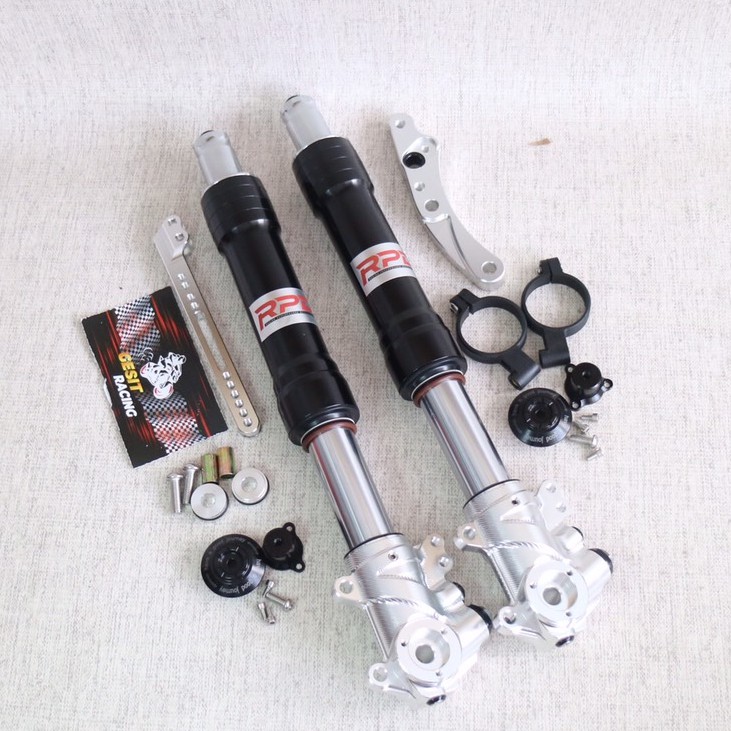 Shock Depan NMAX Upside Down RPD Black / Hitam Front Shockbreaker