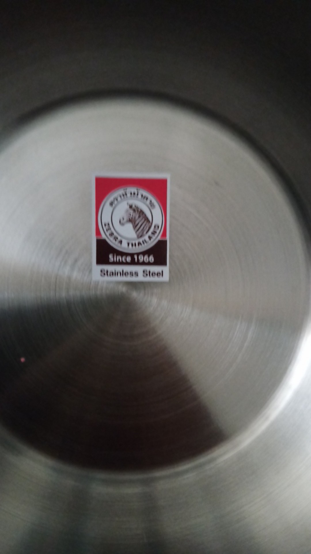 Mangkuk Bowl, Basin D20cm H5.5cm Zebra Thailand, Sus 304