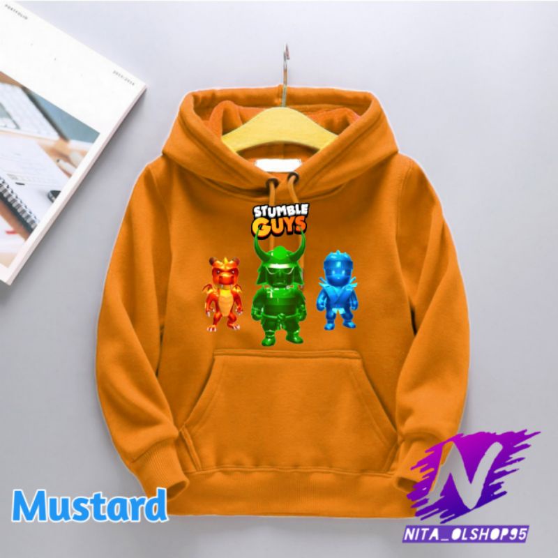 promo spesial hoodie anak stumbel guys karakter populer Hoodie anak murah premium