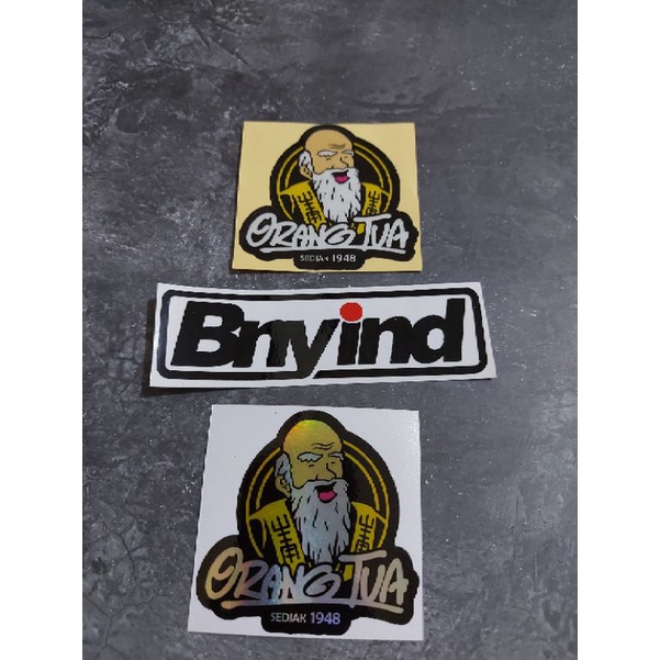 STICKER ORANG TUA PRINCUT