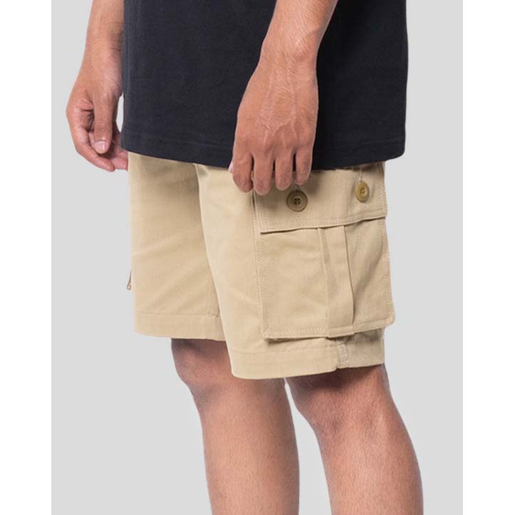 Relax Short Cargo Pants - Khaki