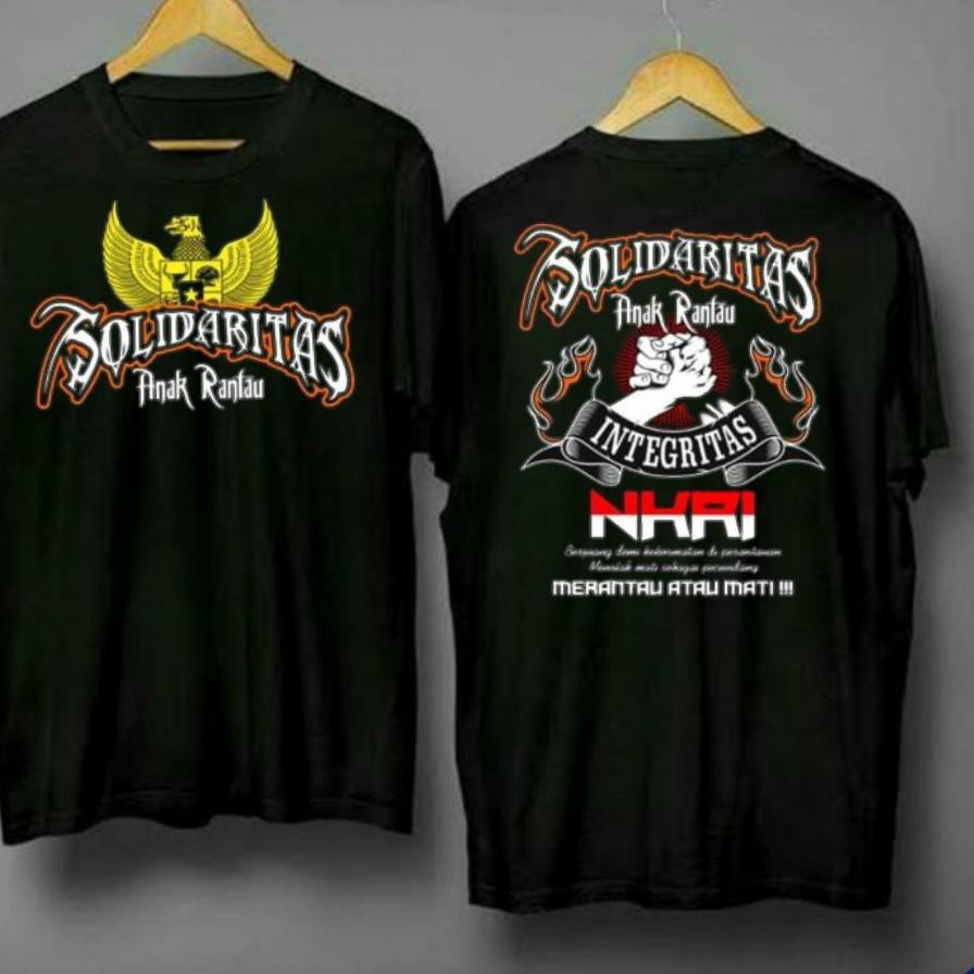 Ptm399 Kaos Solidaritas Anak Rantau P