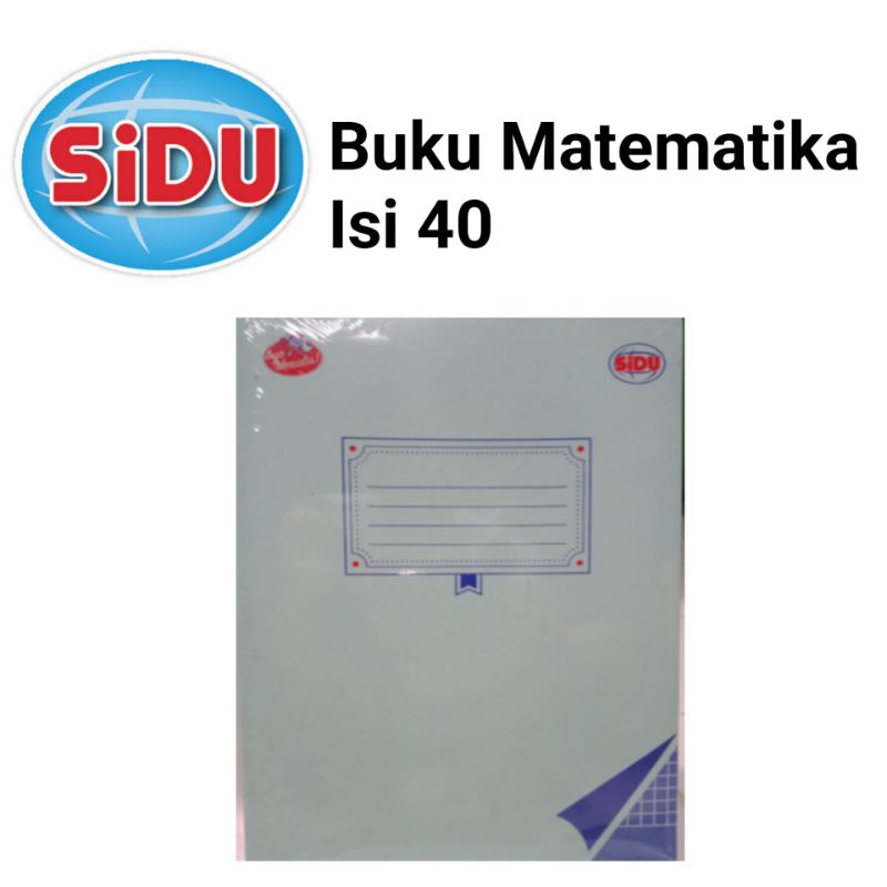 

Buku Tulis Matematika 38 SIDU dan Buku Tulis Halus Kasar