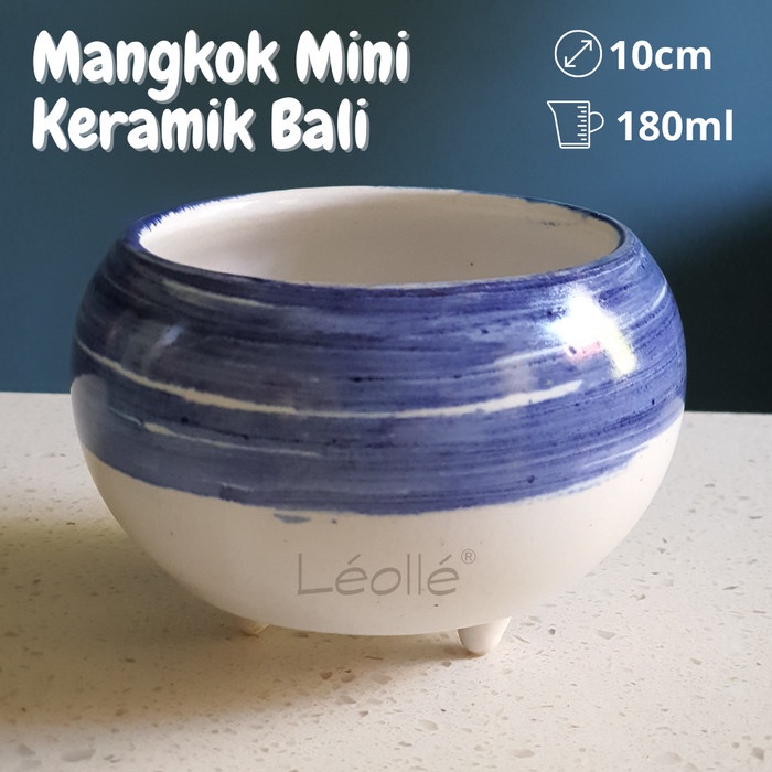 Leolle Dekorasi Mangkuk Unik Keramik Bali