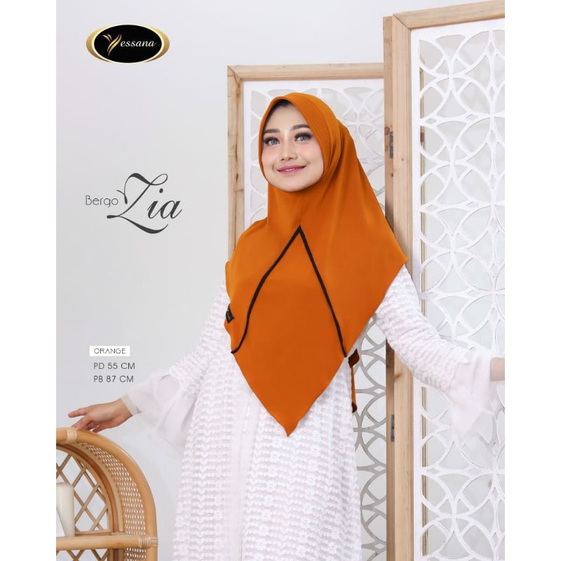 Bergo Zia /Yessana Hijab/Best Seller