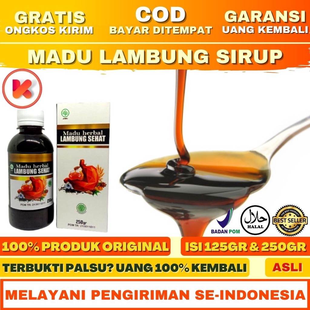OBAT LAMBUNG SIRUP OBAT ASAM LAMBUNG SIRUP SYRUP CAIR ANAK DEWASA LANSIA MADU HERBAL LAMBUNG SEHAT A