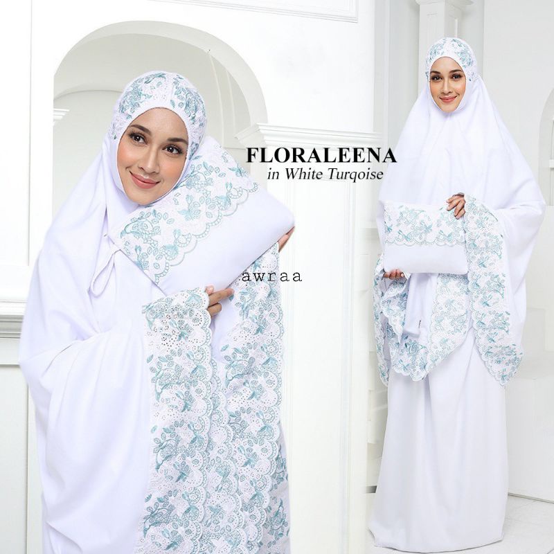 Mukena Telekung Syahbani Dewasa Putih / Mukena Putih / Mukena Khadijah Varian Putih / Mukena Polos P