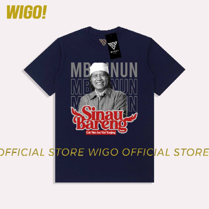 Kaos Cak Nun Sinau Bareng Original Tshirt Wigo Official Store