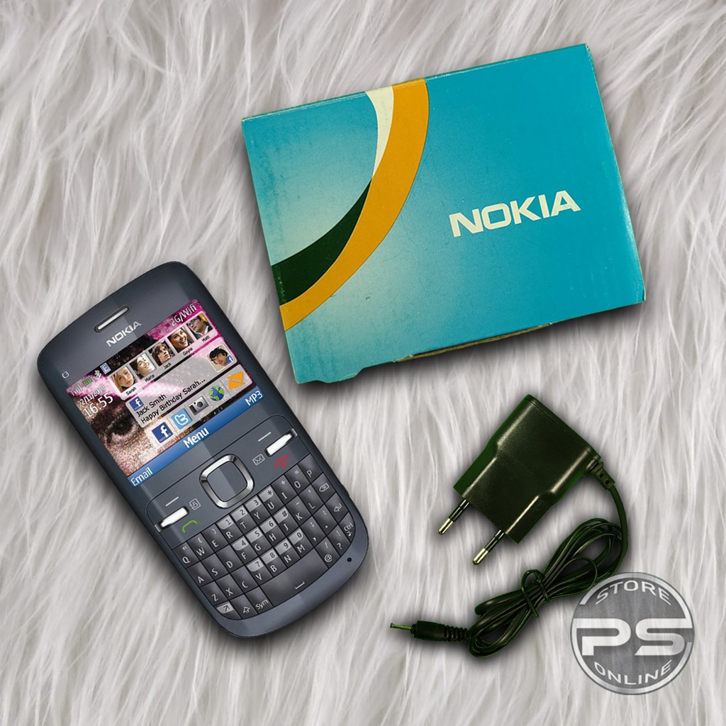 HP Nokia C3-00 - HP tombol QWERTY - HP dengan aplikasi Lengkap-4