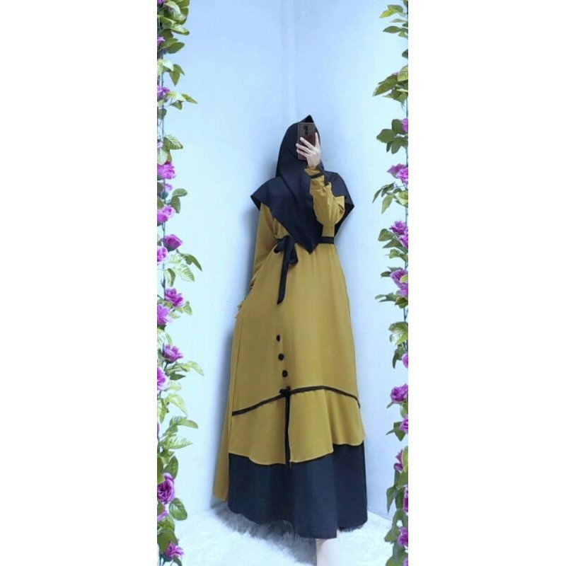 Gamis ARUMI set Hijab