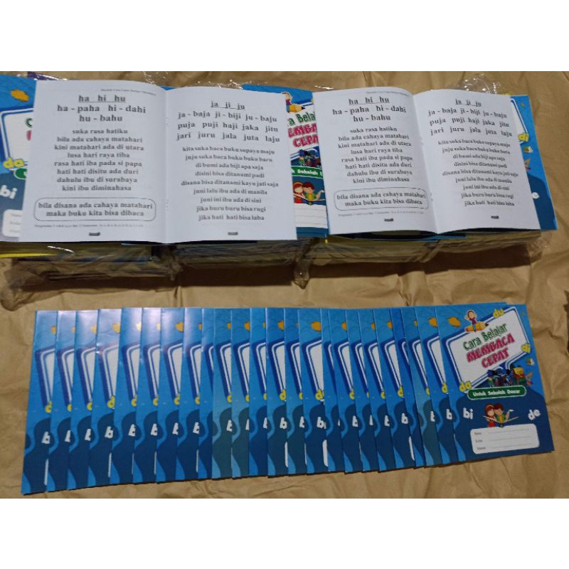 

buku membaca cepat / buku bacalah 1 2 3