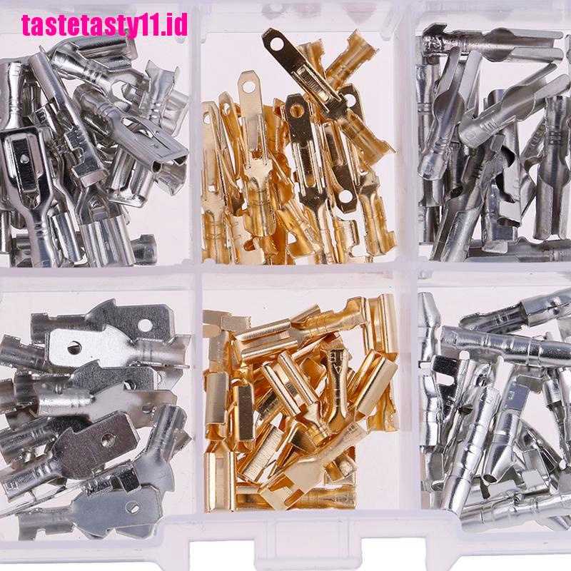 150 Pcs Konektor Kawat Crimp Male Dan Female Untuk Mobil