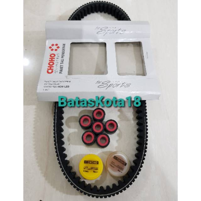 an Belt Vanbel V Bel+Roller+Greas CVT Set Vario 125 New Led 23100-K35-V01 Original Choho