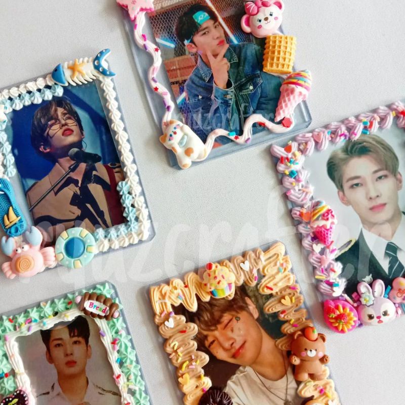 PHOTOCARD TOPLOADER DECO TOPLOADER DECODEN CLAY CREAM