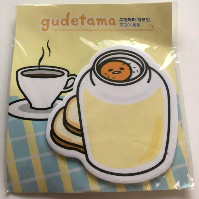 

Memo Notes Coffee Gudetama