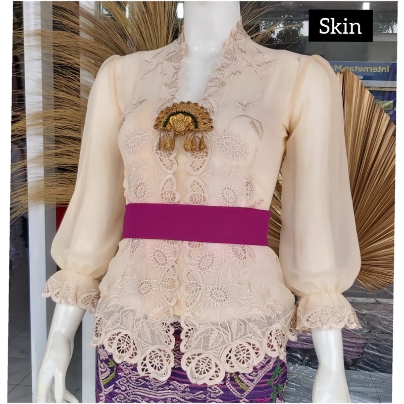 Kebaya jadi bordir motif matahari super cantik  JARITAN PRIBADI SUPER RAPI  BEST SELLER  PREMIUM QUA