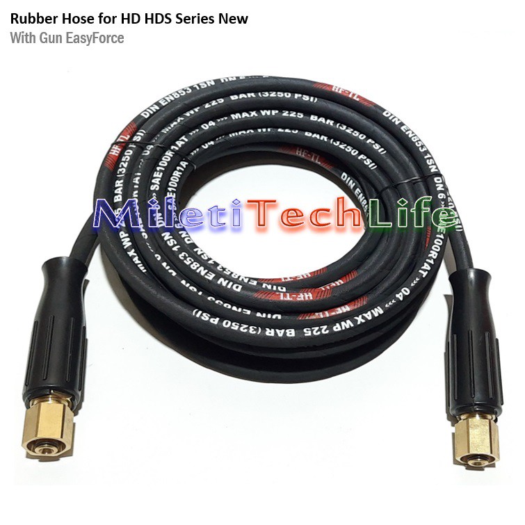 Selang RB10 2xEasyLock High Pressure Hose 250Bar for Karcher High Pressure HD HDS Series New