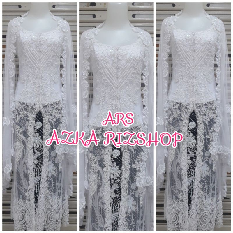 set kebaya akad nikah kebaya pengantin eksklusif