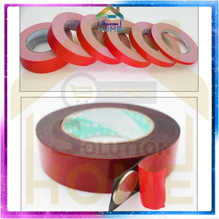 

HOME STORE SOLUTION - NIKTO Tape Lakban Double Tape 3M Foam Serba Guna Size 10m