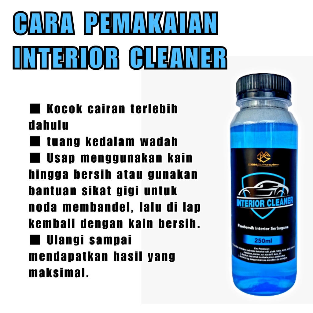 MPC pembersih interior, Interior Cleaner, Obat Interior, Pembersih Noda Bercak Interior Mobil 250ml