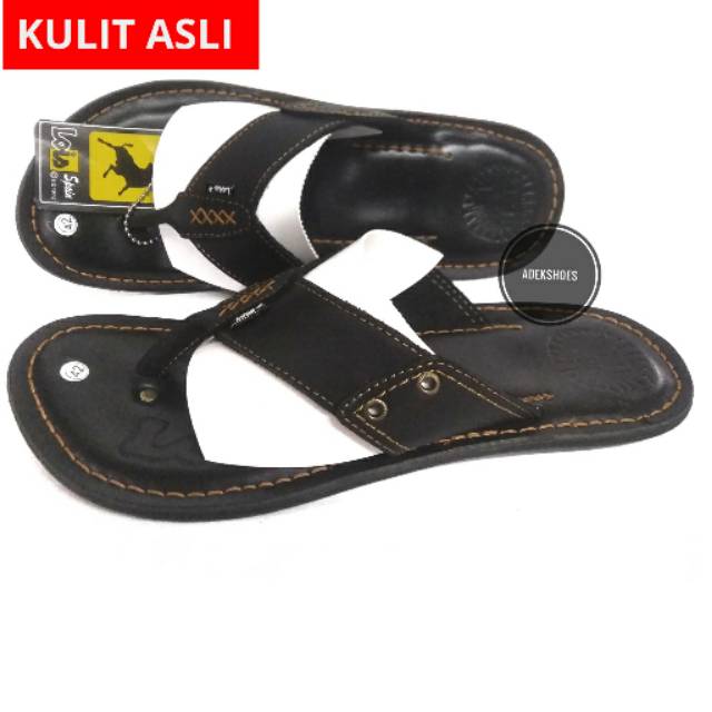 Sandal Lois Pria/Sandal Kulit Lois Jepit