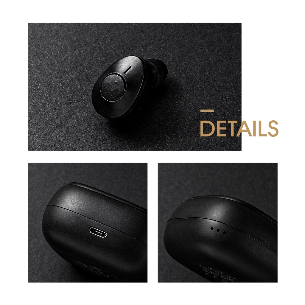 [New Product] Miniso Official Headset Bloetooth HD TWS Headphone True Wireless Earphone Noise Cancelling Stereo Mini Earbuds In-ear MiniSounds  TWS Headset M1 Screw Cap-7