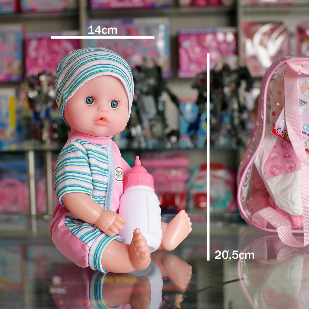 KID TOYS - Boneka Bayi Bisa Minum Pipis Bicara Baby Alive Doll Boneka Anak-Anak Edukasi Boneka UKOKA