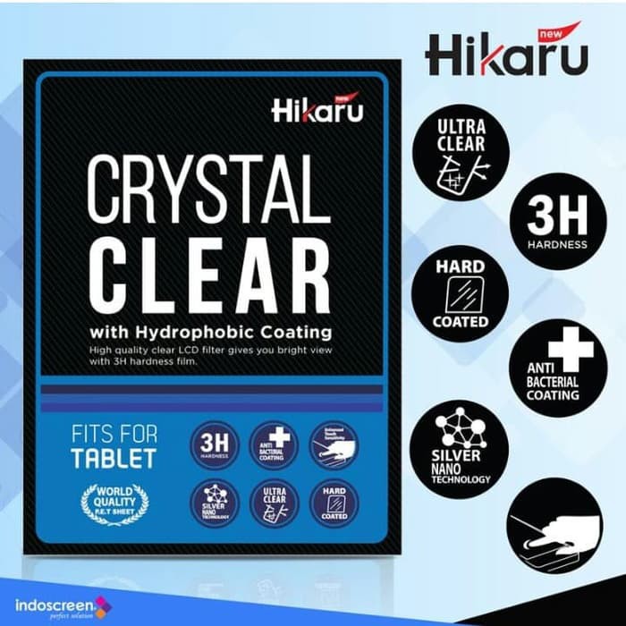 CRYSTAL HIKARU anti gores IPAD AIR 5 / AIR 4 (10.9 inch) / AIR 3 (10.5 inch) / AIR 2 / Air 1 (9.7 inch)