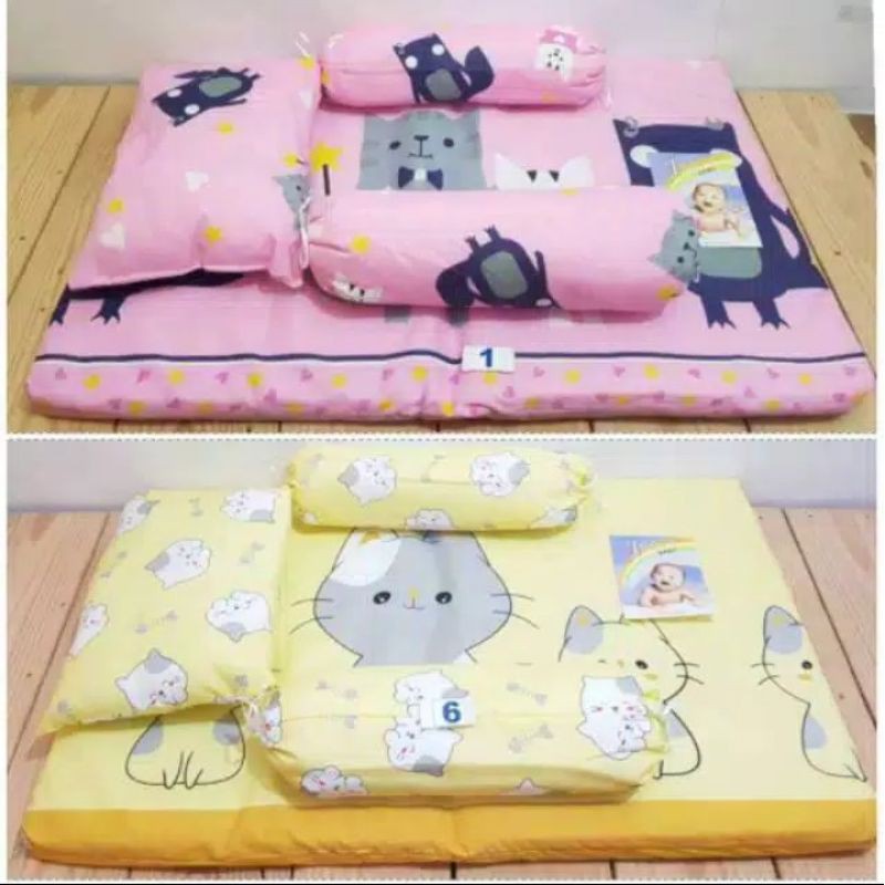 SET MATRAS BAYI JESSY / KASUR BAYI SET BANTAL GULING