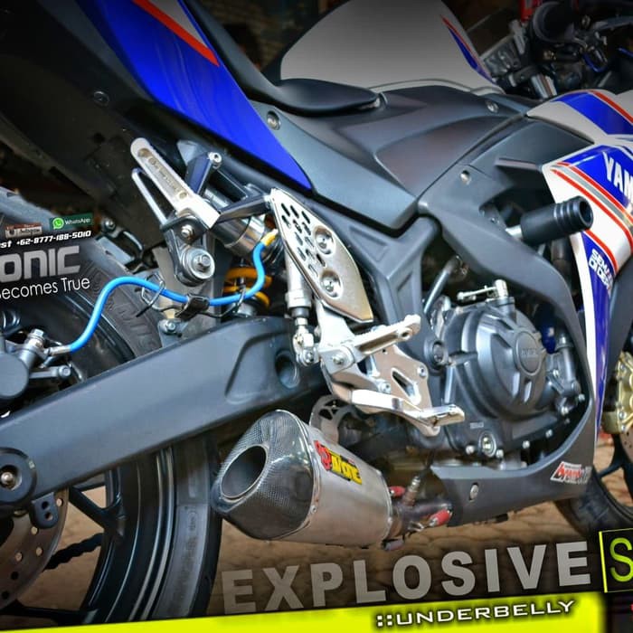 UNDERBELLY Halfcarbon - Knalpot Avionic Original Racing R25 Mt25