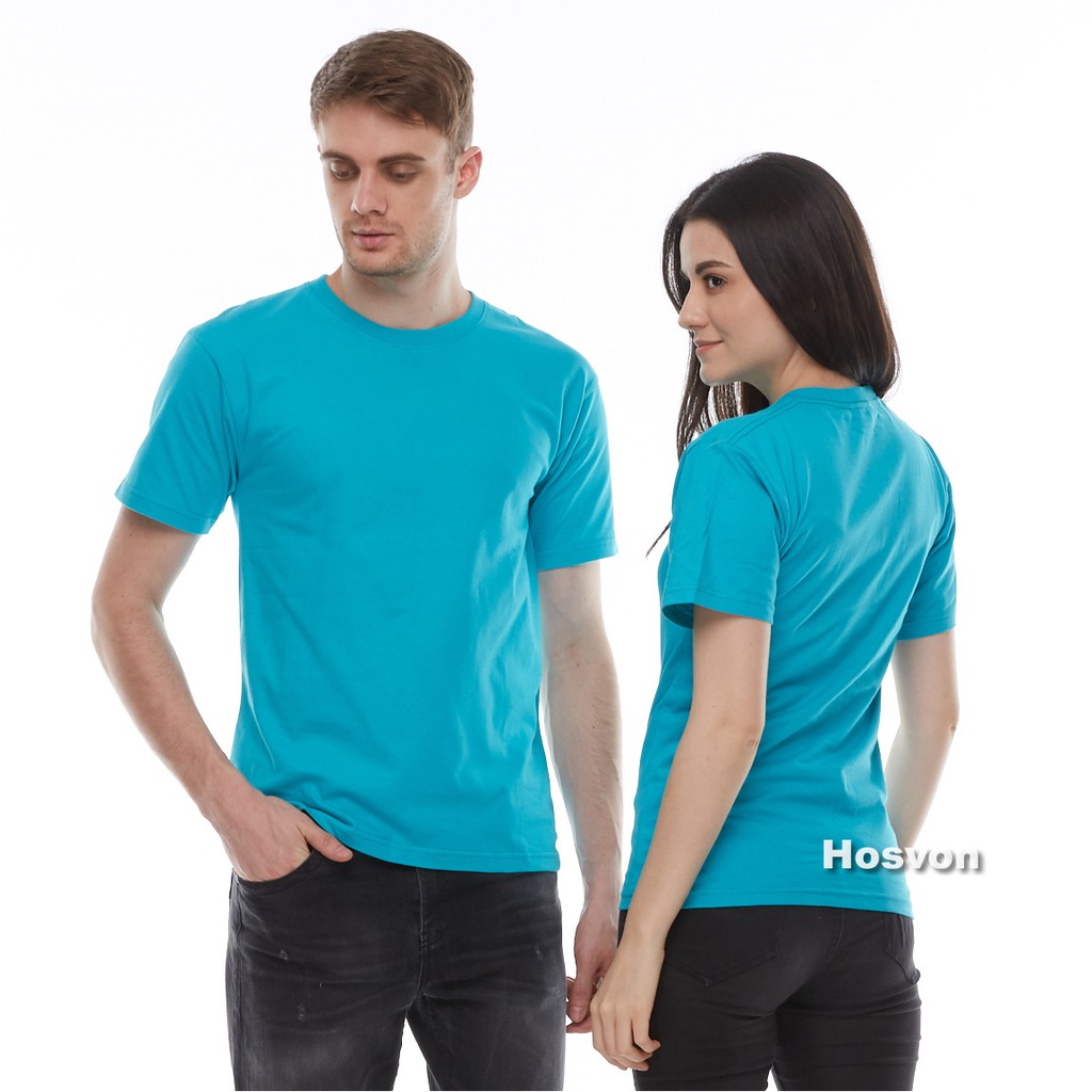 TOSCA Lengan Pendek COTTON COMBED 20s (PRIA &amp; WANITA)