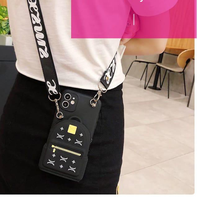 ◘ CASE BONEKA TAS DOMPET KOIN + GANTUNGAN TALI HP SELEMPANG REDMI NOTE 9 /NOTE 9 PRO/ 9/ 9 PRIME/ 9A