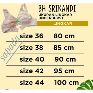 Jual Bra Wanita Jumbo/ Bh Big Size Tanpa Kawat Tanpa Busa Bra Besar ...