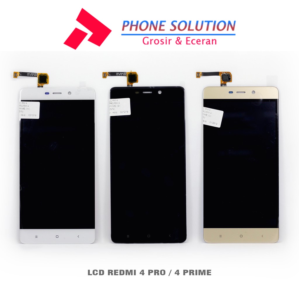 LCD Xiaomi Redmi 4 Pro / LCD Xiaomi Redmi 4 Prime Fullset Touchscreen // Supplier LCD Xiaomi Redmi - Garansi 1 Bulan