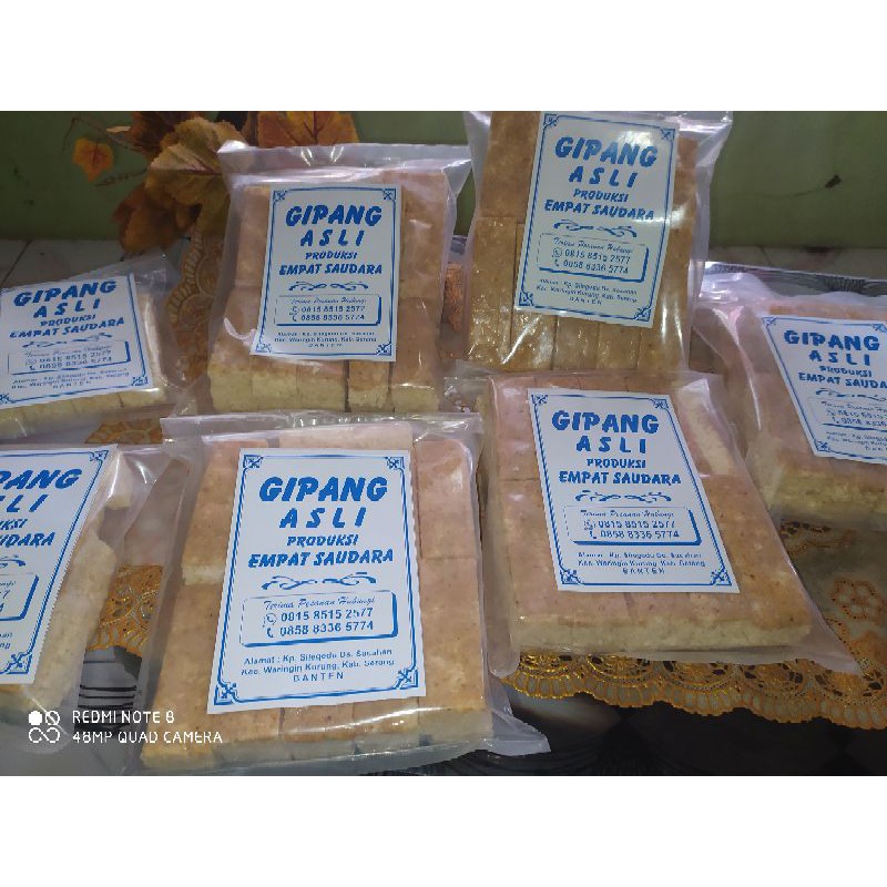 

Gipang Asli Ketan Kacang 500gr Enak gurih Empuk