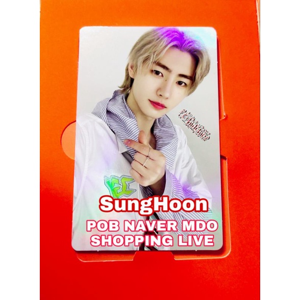 SUNGHOON POB NAVER MDO MANIFESTO DAY:1 ENHYPEN PREORDER BENEFIT