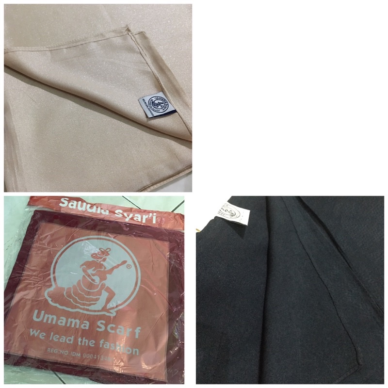 HIJAB UMAMA SEGIEMPAT SYARI/HIJAB UMAMA SYARI POLOS MURAH