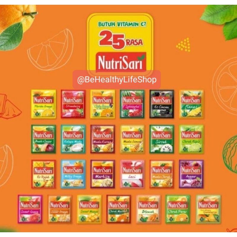 

Nutrisari 10 sachets