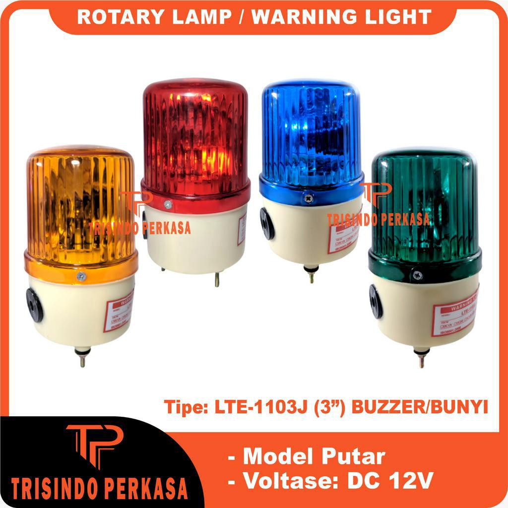 Lampu Menara/Hias/Plang Toko LTE-1103J 3&quot; inch (3in) Buzzer Bunyi