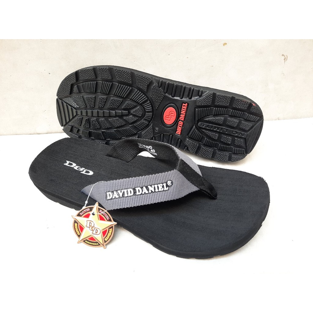 DAVID DANIEL Sandal Jepit Dewasa - BRAVO 1 Grey