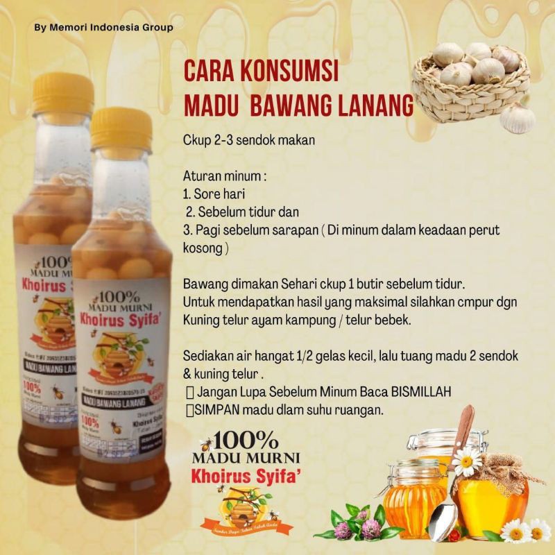

BERKUALITAS!!!MADU BAWANG LANANG MURNI