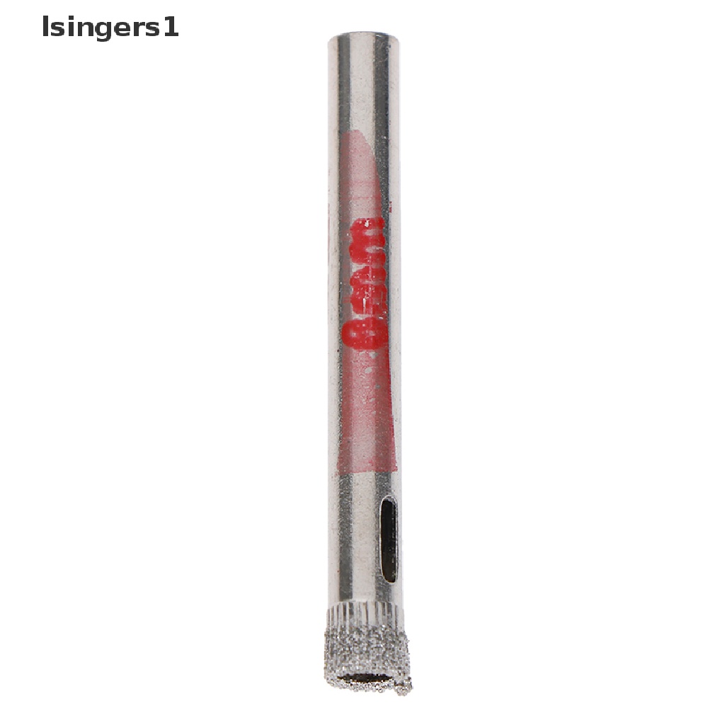 (lsingers1) 10pcs / Set Mata Bor Lapis Berlian 6mm Untuk Melubangi Kaca / Keramik
