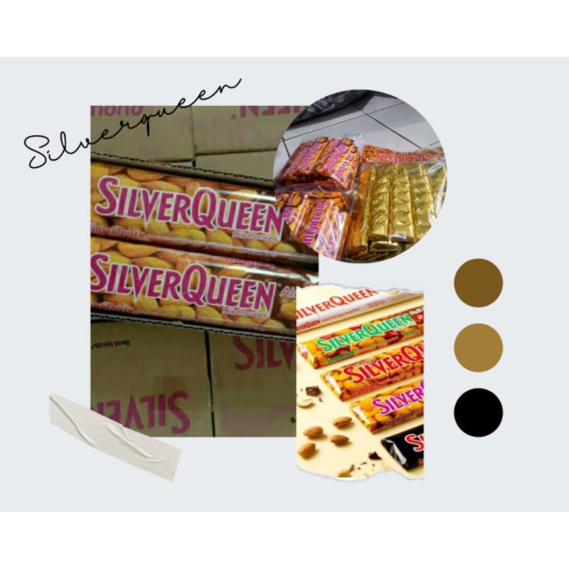 

Coklat silverqueen mede & almond