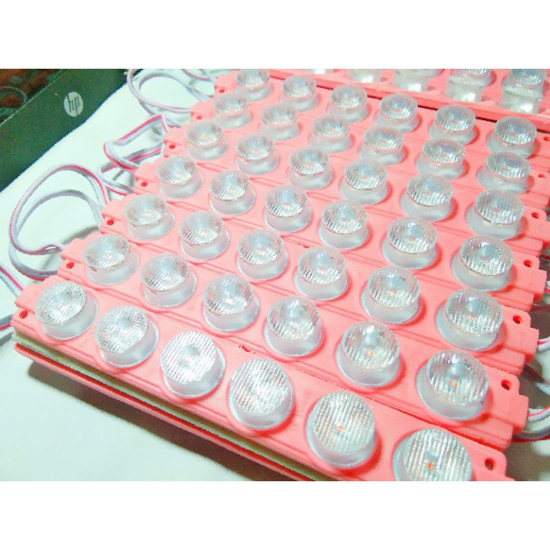 LAMPU LED 6 MATA PINK 24 VOLT