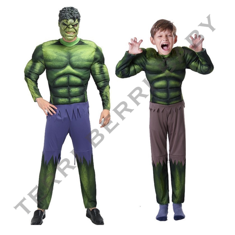 Jual Kostum Cosplay Hulk Superhero Anak Hulk Costume Superhero Avengers  Anak Indonesia|Shopee Indonesia