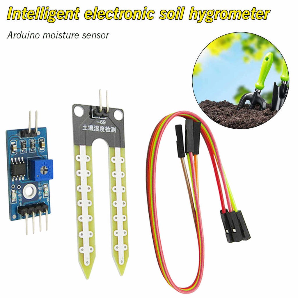 Soil Moisture Sensor Modul ARDUINO Mendeteksi Kelembaban Tanah YL-69