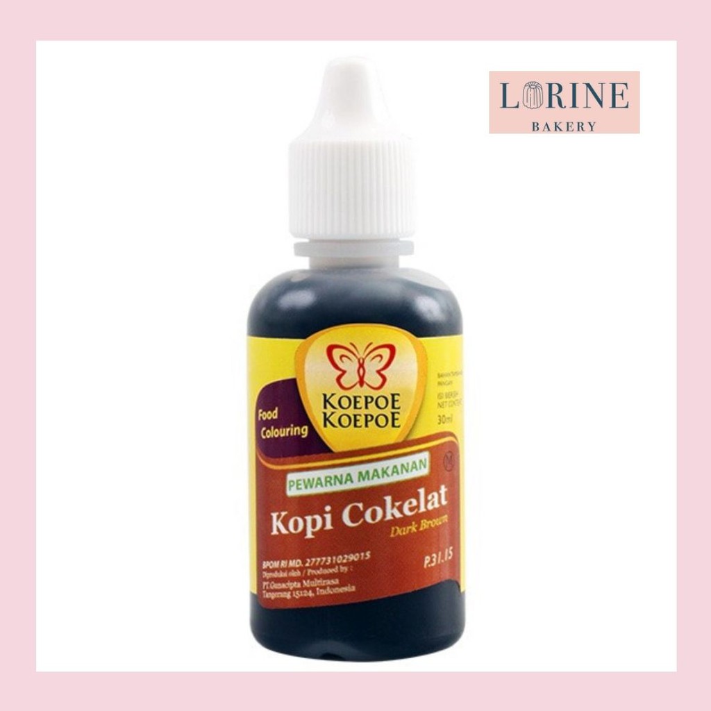 

PEWARNA KOPI COKLAT KOEPOE KOEPOE 30ML