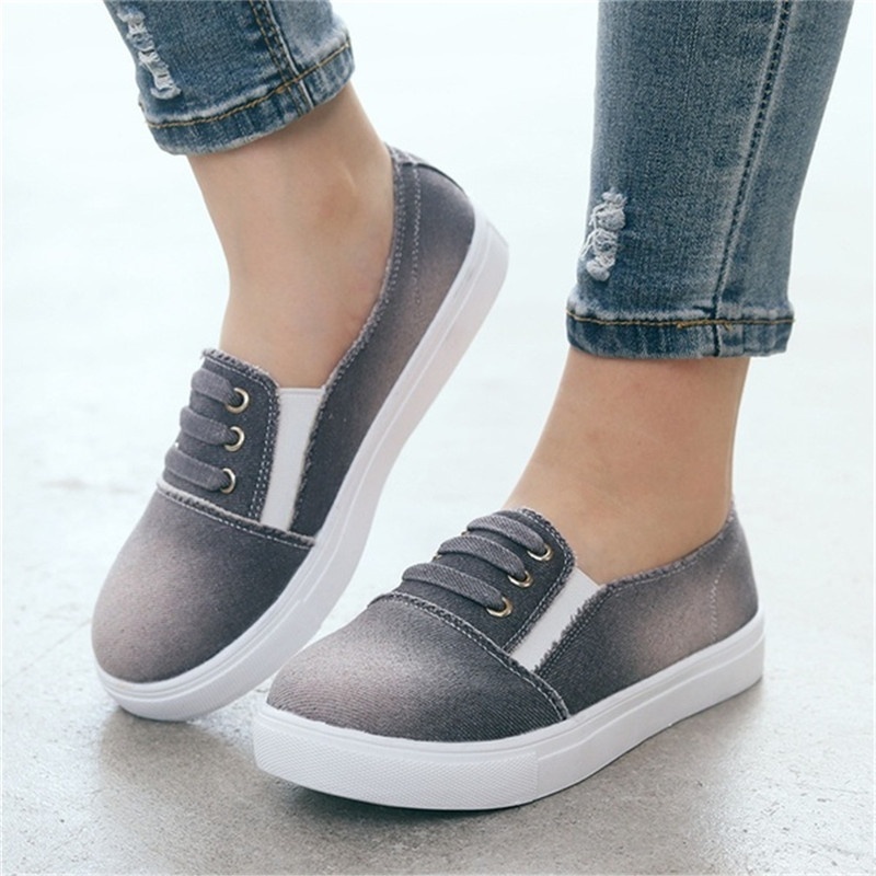 denim casual loafers