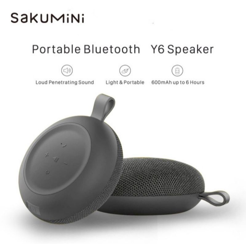 SPEAKER ROUND SAKUMINI Y6 WIRELESS BLUETOOTH