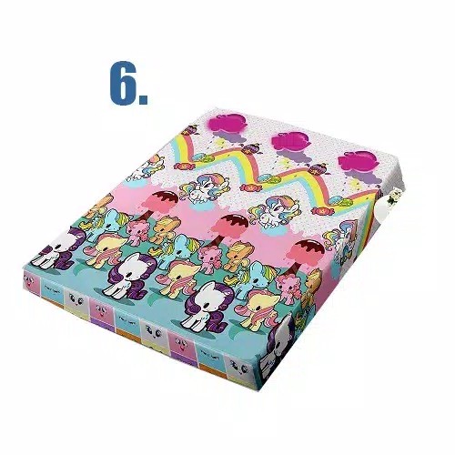 Ss Sarung Kasur Busa Monalisa 140 140x200x20 Tinggi 20 Cm Sprei Retsleting Emboss Polos Motif Part B
